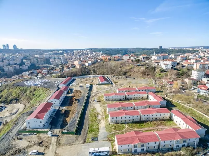 Metrosav Ankara İnşaat Rumeli Hisarüstü - Aşiyan Füniküler Kamp Kurulumu